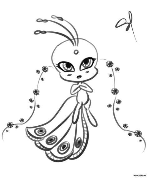 Ladybug And Cat Noir Kwami Coloring Pages : They're drawn so small but ...