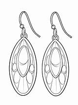 Coloring Earrings Page Images  Free Download On Freepik sketch template