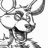 Fun Time Foxy Five Nights At Freddys Coloring Pages sketch template