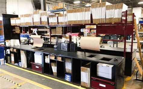 Warehouse Packing Stations | Ships Quick | OnePointe Solutions | Packing station, Warehouse ...