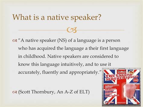 Native speaker