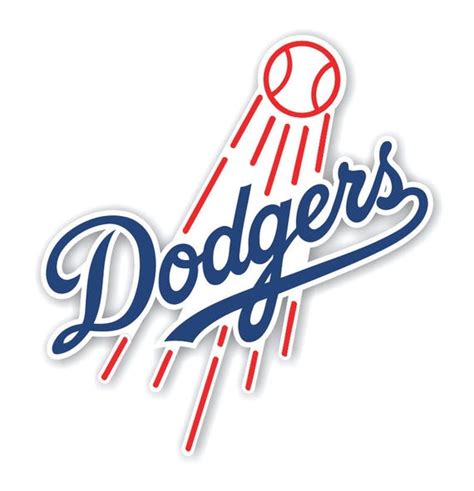 Los Angeles Dodgers Decal / Sticker Die cut