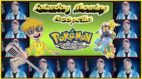 Pokemon: Master Quest Theme - Saturday Morning Acapella in 2021 | Pokemon, Comic book cover, A ...