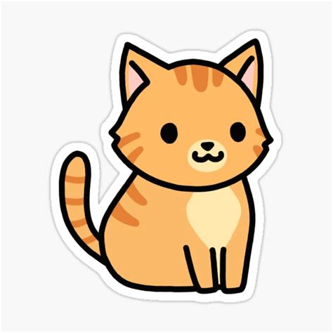 Tienda de littlemandyart | Redbubble | Kitten stickers, Cat stickers ...