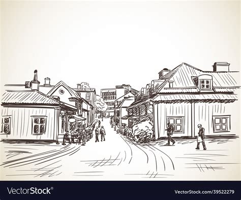 City Royalty Free Vector Image - VectorStock