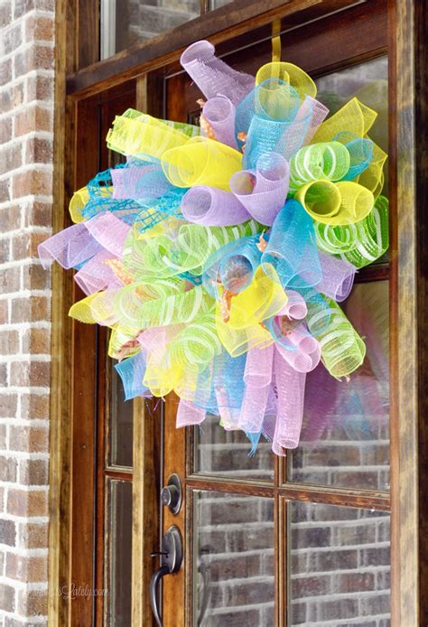 Diy Deco Mesh Wreath Tutorial - Do It Yourself