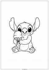 Stitch Easter Bunny Adventure Coloring Page Free PDF&ampPNG Printable sketch template