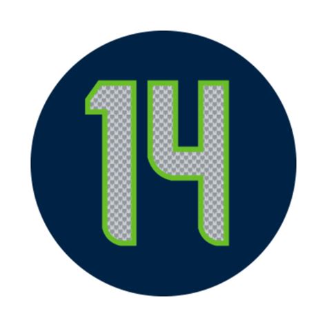 DK Metcalf Number 14 Jersey Seattle Seahawks Inspired - Seattle Seahawks - Onesie | TeePublic