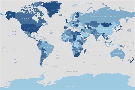 Thematic Map Of The World - United States Map