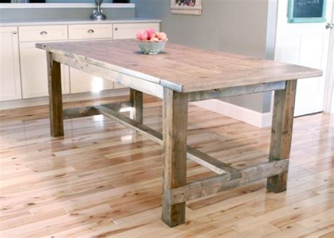 40 DIY Farmhouse Table Plans & Ideas for Your Dining Room (Free)