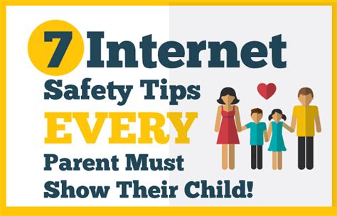 7 #Internet Safety Tips Every Parent Must Show Their Child! [infographic] / Digital Information ...