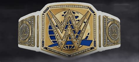 New WWE Intercontinental Championship Belt Debuts On WWE Smackdown On ...