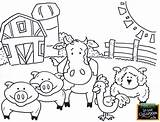 Coloring Pages Printable Farm Animals sketch template