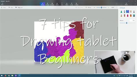 7 Drawing Tablet tips for Beginners and troubleshooting Wacom Tablets - YouTube