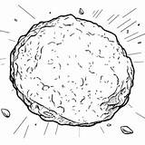 Asteroid Coloring Pages Printable For Free Download sketch template