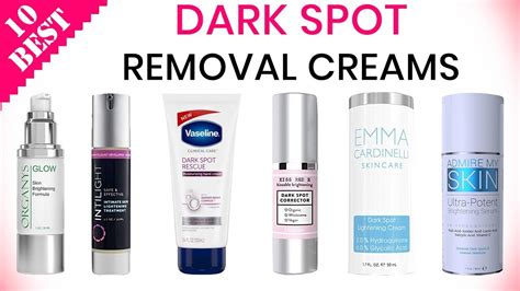 10 Best Creams for Dark Spots | top dark spot corrector for acne scars, melasma, tan, sun spots ...