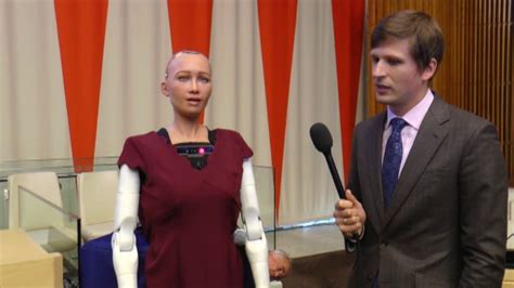 Interview with Sophia the robot | Multimedia Library - United Nations ...