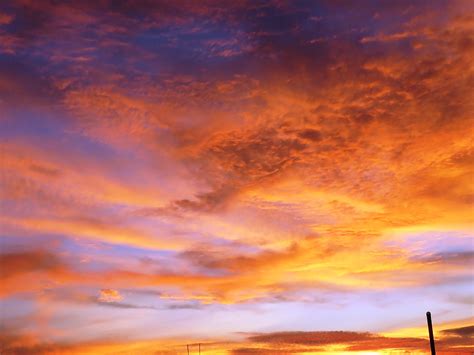 Orange clouds, Sky, Sunset, Clouds HD wallpaper | Wallpaper Flare