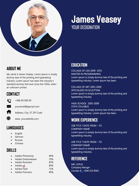 Fresher Resume Format for Job Interview