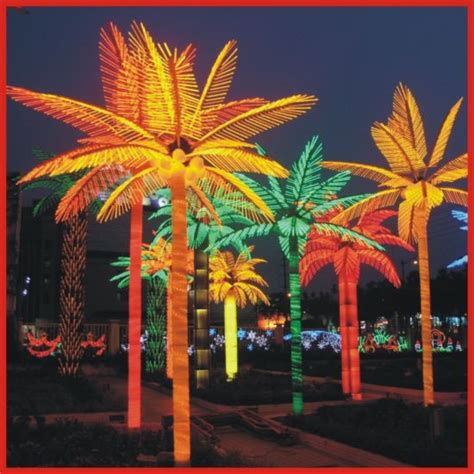 China Outdoor 3m 5m 8m Artificial LED Palm Tree Light - China Artificial Palm Tree, LED Palm ...