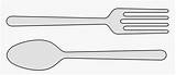 Fork Coloring Pages sketch template