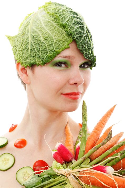 Vegetable Girl Free Stock Photo - Public Domain Pictures