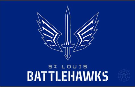 St. Louis Battlehawks Logo - Primary Dark Logo - United Football League ...