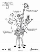 Madagascar coloring Page To print For Children  Coloring Pages sketch template