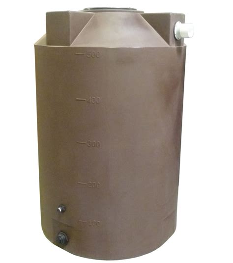 500 Gallon Plastic Rainwater Harvesting Tank - Capitol Water Tanks