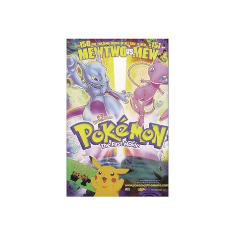 Pokémon Poster The First Movie, 61x 91,5cm groß