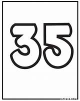 Free Number 35 Coloring Page Download Printable  ATC21S sketch template