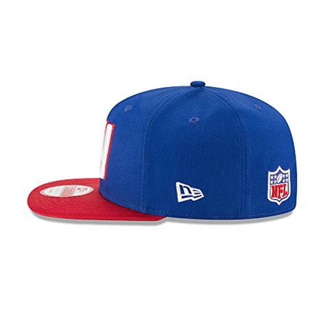 Men’s New Era NFL 2016 Giants 9Fifty Sideline Snapback Hat Blue/Red ...