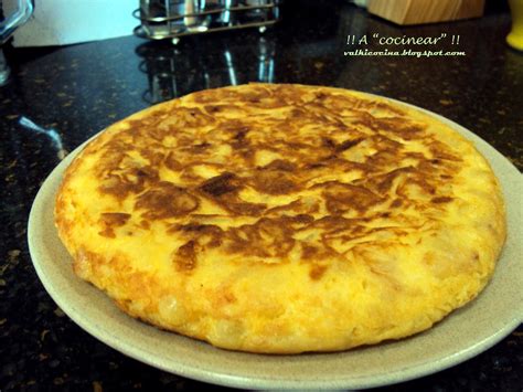 TORTILLA DE PATATAS | ¡¡A COCINEAR!! Recetas valkicocina.com