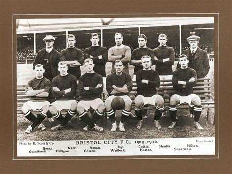 Bristol City Football Club, 1909, finalista de la "F.A. CUP" | Retro ...