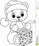 Christmas Teddy Bear Coloring Pages Free sketch template