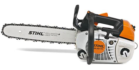 MS 201 TC-M - New top-handled chain saw with M-Tronic™ technology for arborists and forestry ...