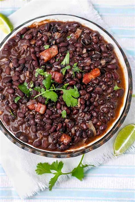 Quick Cuban Black Beans Recipe l Panning The Globe