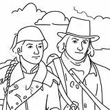 Lewis And Clark Adventure Coloring Page 50183 39689 sketch template