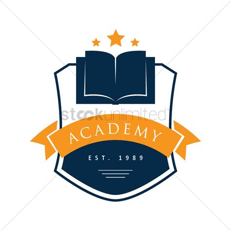 Academy logo element Vector Image - 1981910 | StockUnlimited