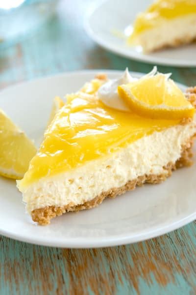 Lemon Cream Cheese Pie Recipe - Food Fanatic