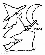 Free Coloring Page Of Witches  Home sketch template