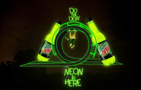 Mountain Dew " Neon is Here" on Behance