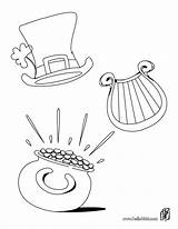 Irish Harp Coloring Pages sketch template