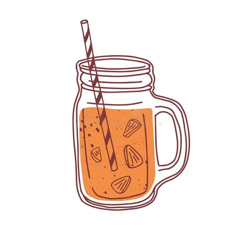 Refreshing Drink stock vector. Illustration of frozen - 20978637