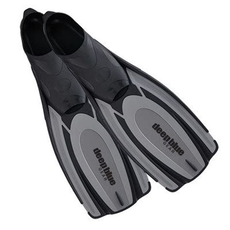 Latitude 2 Adult Full Foot Snorkeling Fins by Deep Blue Gear