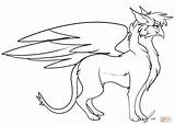 Cartoon Griffin coloring Page  Free Printable Coloring Pages sketch template