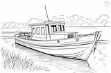 Boat Coloring Pages  sketch template