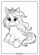 Very Cute Pony Coloring Pages sketch template
