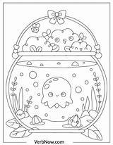 Free KAWAII Coloring Pages For Download Printable PDF sketch template
