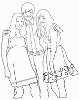 Free Coloring Pages Hannah Montana  Home sketch template